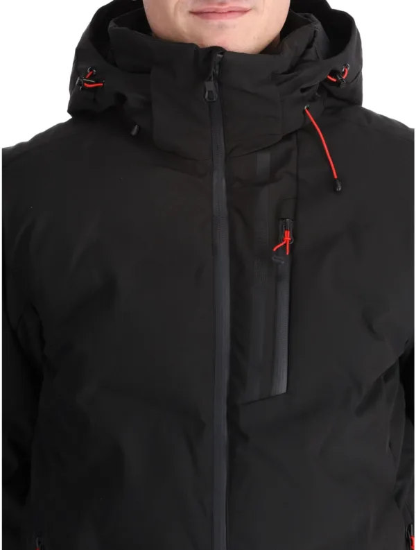 Icepeak foley aa jas gevoerd heren black zwart ICEP656132593I 990 BI